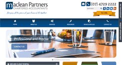 Desktop Screenshot of macleanpartners.com.au